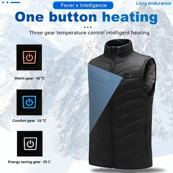 Veste chauffante pour moto