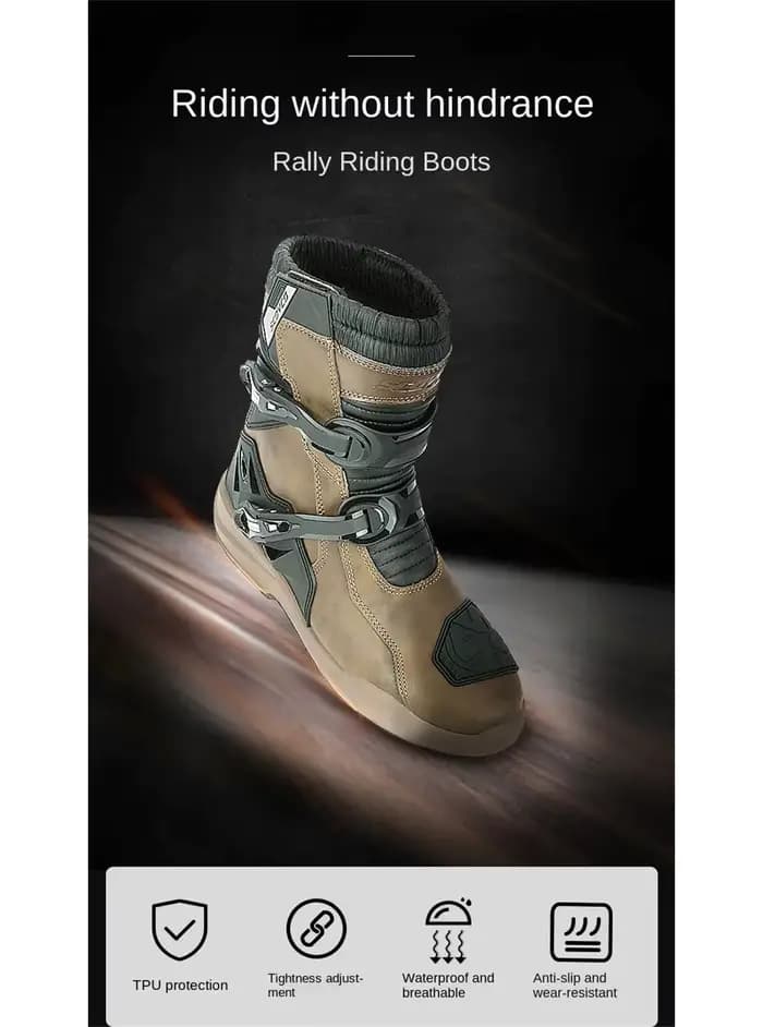 Bottes de moto SCOYCO pour hommes