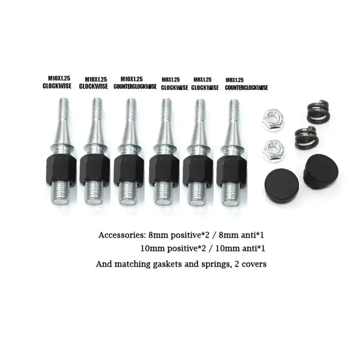 Pour Honda Varadero XL 1000 125 ABS XT universel 10mm moto réglable rétroviseurs gauche droite