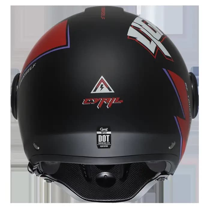 Casque intégral de Moto modulaire casques ouverts Double lentille DOT ECE approuvé CYRIL OP12A homme femme