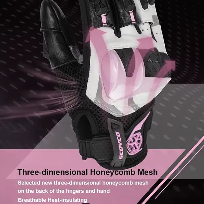 SCOYCO gants de Moto hommes femmes été respirant Anti-chute Luva Motocross