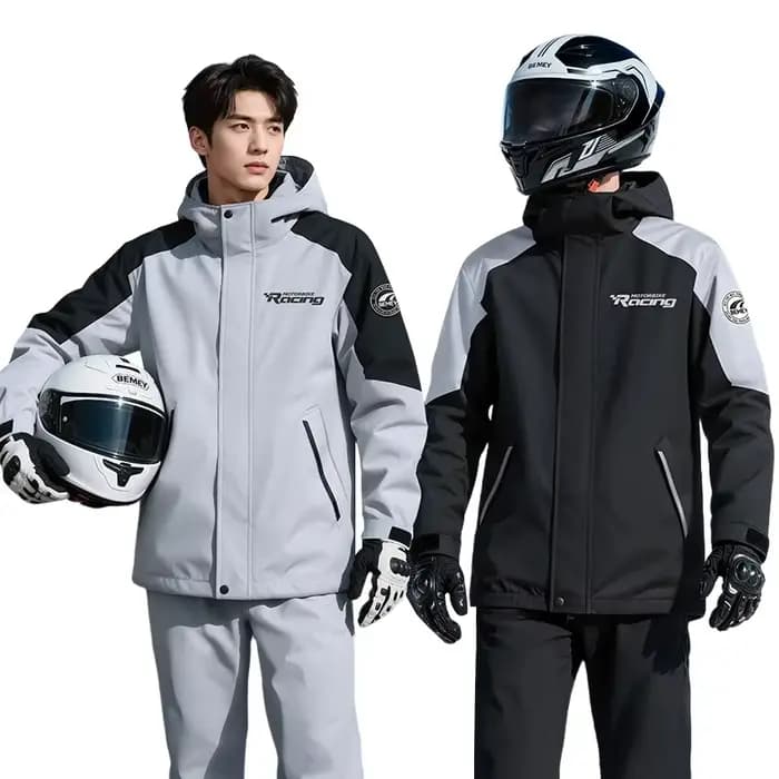 Combinaison de pluie pour motard
