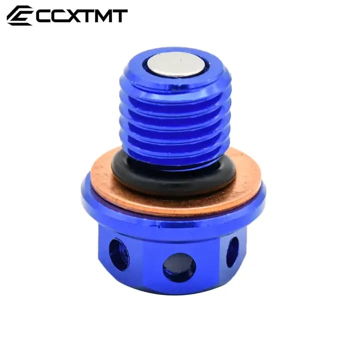 Boulon de bouchon de vidange d'huile magnétique pour moto