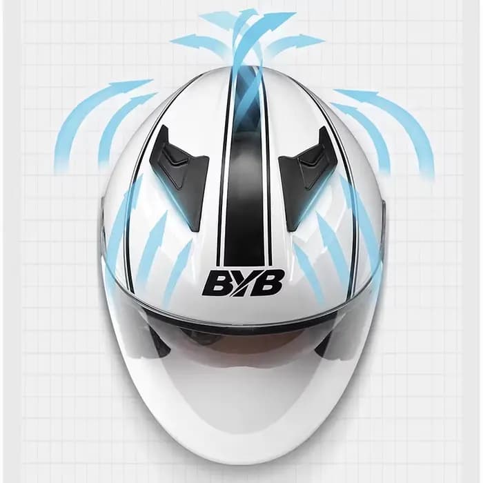 Casque ouvert rétro, demi-casque