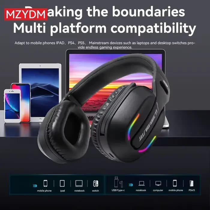 Casque Bluetooth sans fil