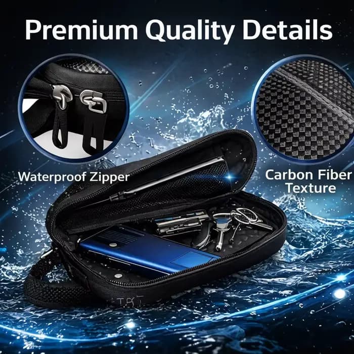 Sac latéral de grande capacité pour moto