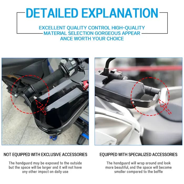 Moto 2025 2026 Voge 800 rallye nouveau bouclier de protection des mains en alliage d'aluminium protecteur de main