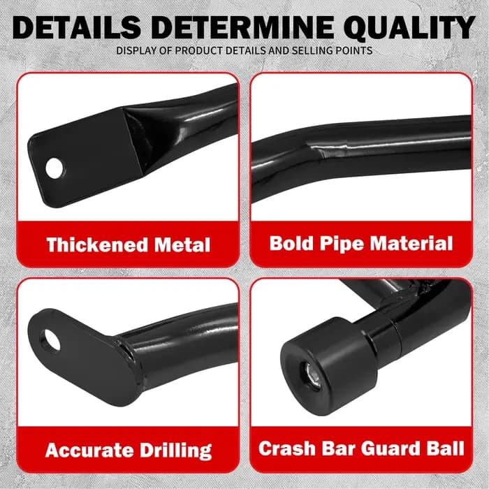 Barres de protection de moto