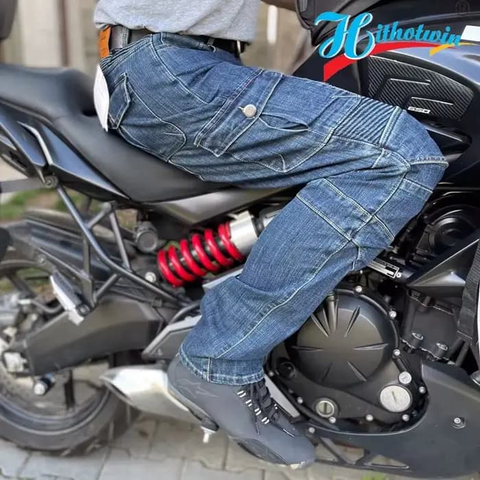 Pantalon de moto Cargo Kevlar pour hommes