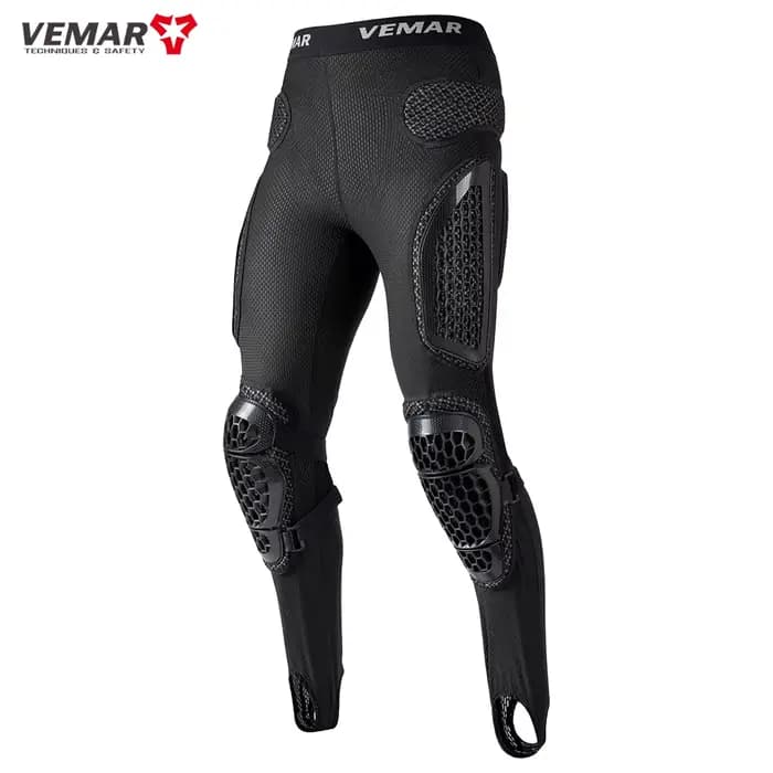 VEMAR nouveaux hommes course tout-terrain armure pantalon équitation en plein air résistant aux chutes