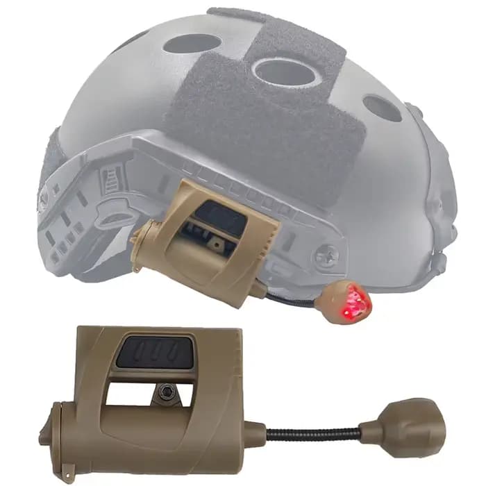 Lumière de casque tactique OpsCore ARC 4 modes vert rouge IR Laser lampe