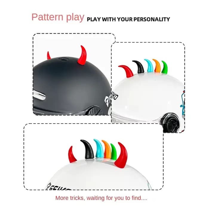 Casque adhésif 3D en Silicone