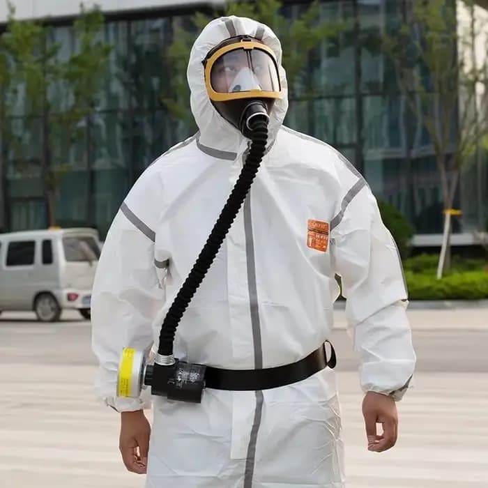 Masque de protection électrique Respirateur pneumatique
