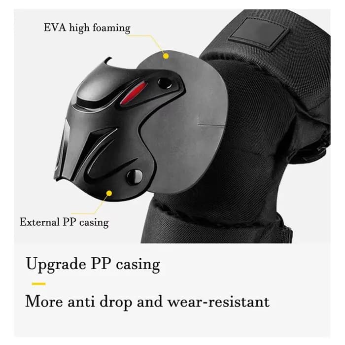1 paire de genouillères pour moto, équipement de protection pour moto, protections pour genoux, tout-terrain, coudières pour moto, sports de plein air
