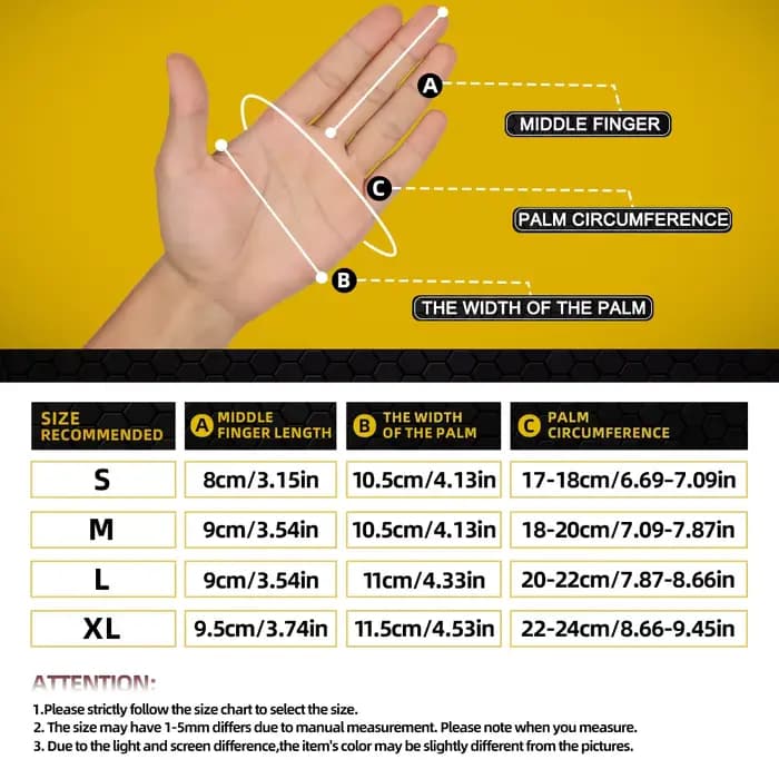 Gants de moto en cuir PU à écran tactile