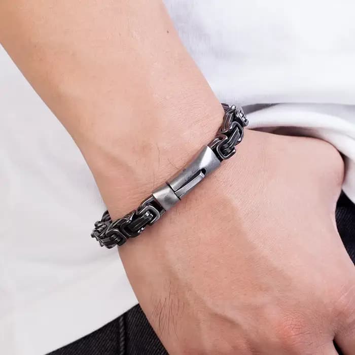 Bracelet chaîne Vintage pour hommes