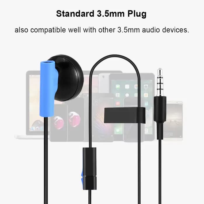 Pour ps4 casque de jeu écouteur de jeu 3.5mm écouteur de jeu casque avec micro pour contrôleur Sony 4