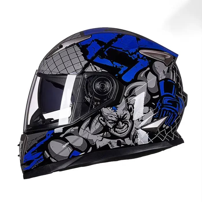 DOT ECE-Casque de moto intégral unisexe
