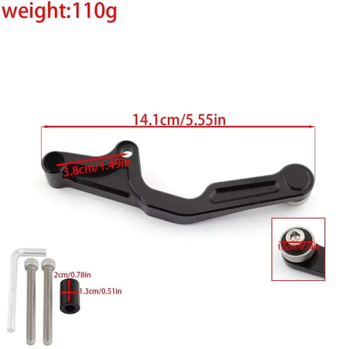 Accessoires de stabilisation de levier de vitesses pour KTM 1290 SUPER DUKE R 1290 EVO 1290 RR Gen3 2020 2021 2022 2023 2024