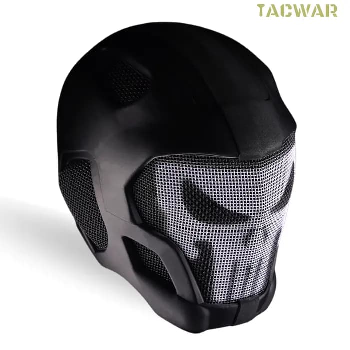 Casque intégral EVA Airsoft avec maille en acier respirante