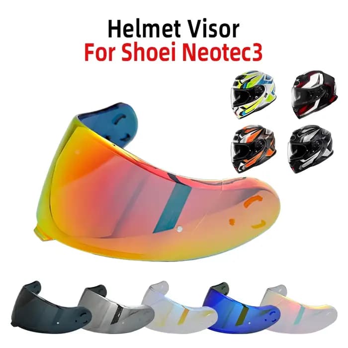 Neotec 3 CNS-3C pour visière de casque de Moto remplacement intégral pour SHOEI