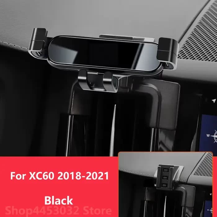 Support de téléphone portable pour voiture, accessoires pour Volvo XC60 2021 – 2018, Support GPS rotatif, 3 couleurs
