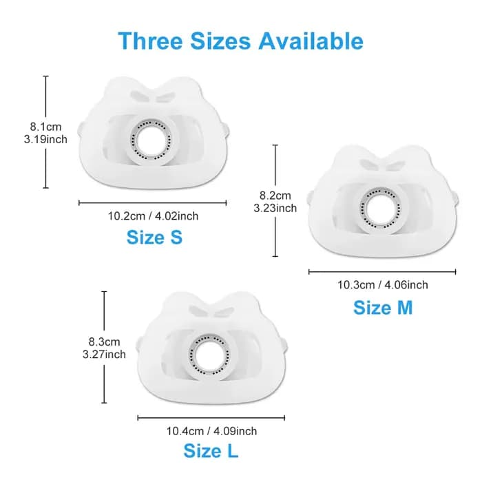Masque facial CPAP pour AirFit F40 Auto CPAP Machine S/M/L apnée du sommeil masque Nasal Anti ronflement apnée masque de remplacement accessoires