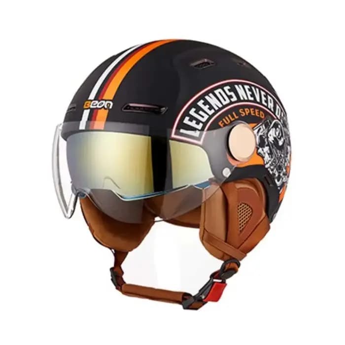Casque de moto BEON B112 à double visière