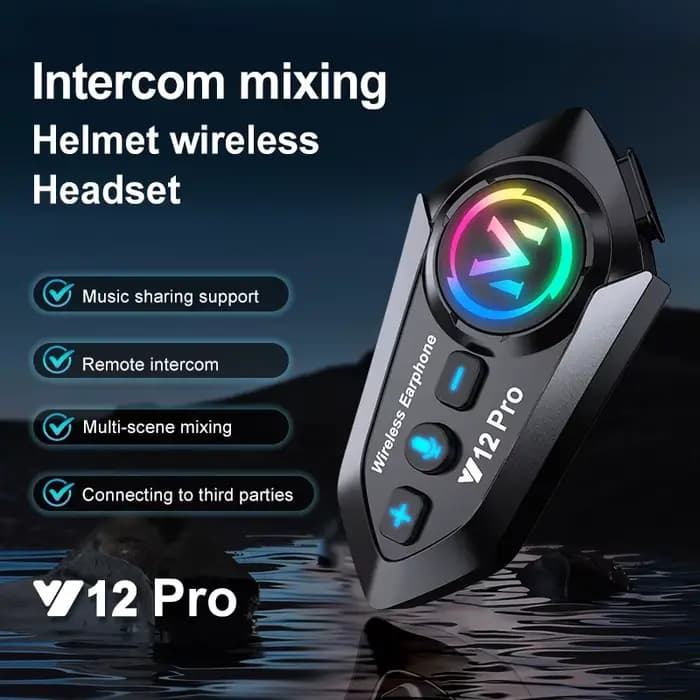 Y12 Pro casque de Moto Interphone