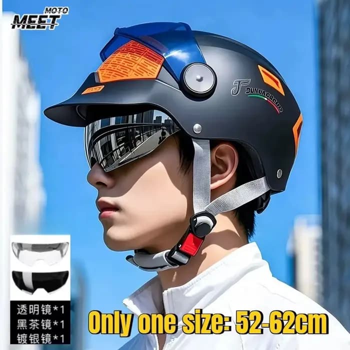 Casque de moto pour hommes