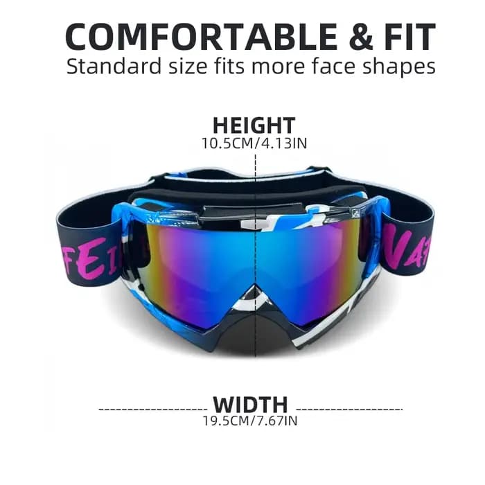 Lunettes de moto de haute qualité