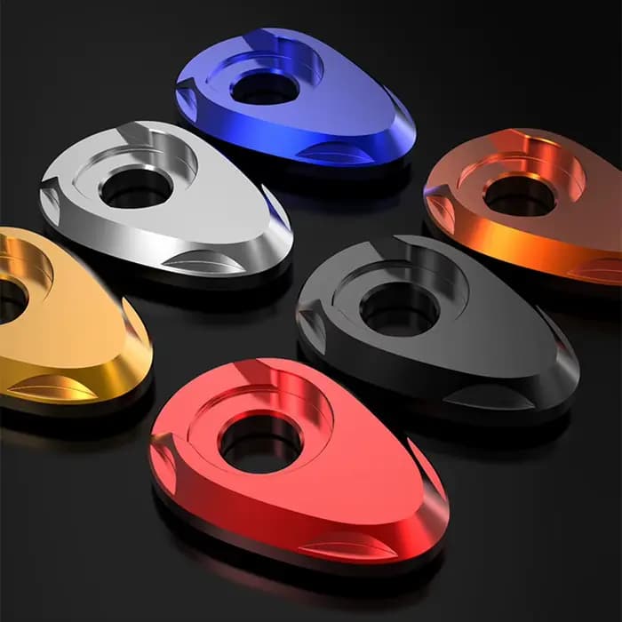 2 pièces adaptateur de clignotant de moto entretoise clignotants