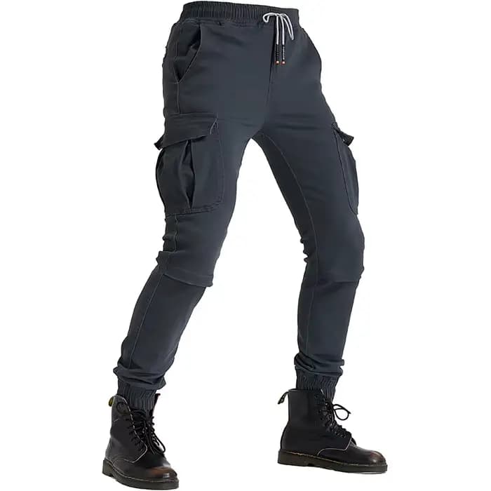 Pantalon cargo moto, pantalon de course