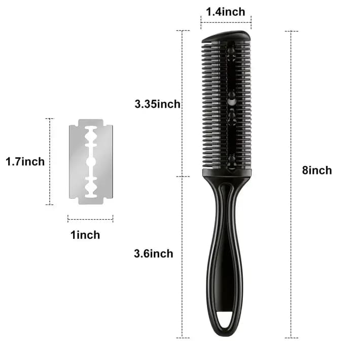 Peigne de coiffure professionnel pour tondeuse à cheveux, accessoires de coiffure, spécial pour perruques en cheveux naturels