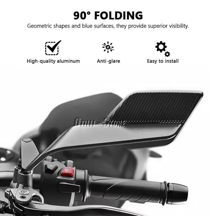Elettica 2018-2024 accessoires de moto rétroviseurs furtifs Max kits