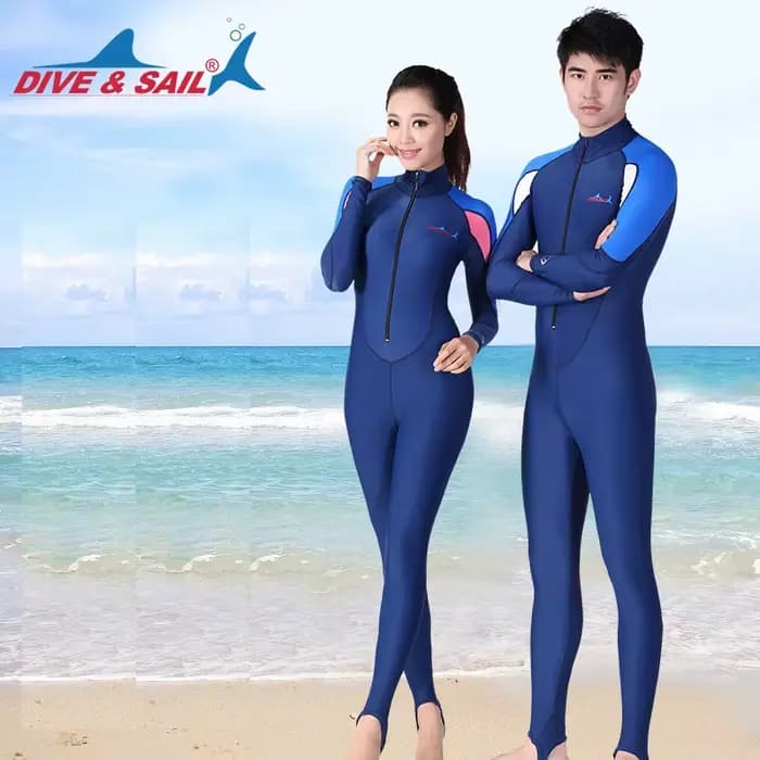 Maillot de bain complet avec protection solaire UV pour femmes ou hommes, combinaison de protection, SPF, maillot de bain 1 pièce, UPF50 +