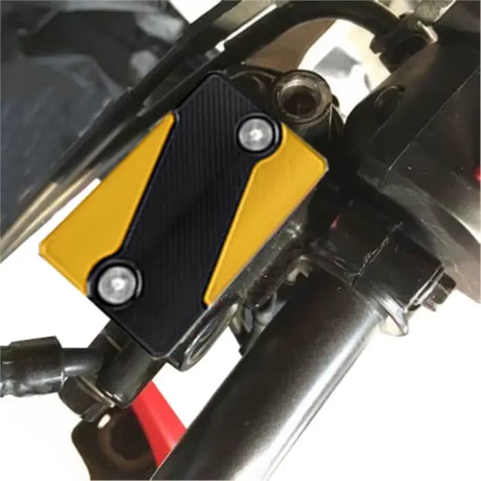 Couvercle de réservoir de liquide de cylindre d'embrayage de frein avant de moto en aluminium CB 125 R pour HONDA