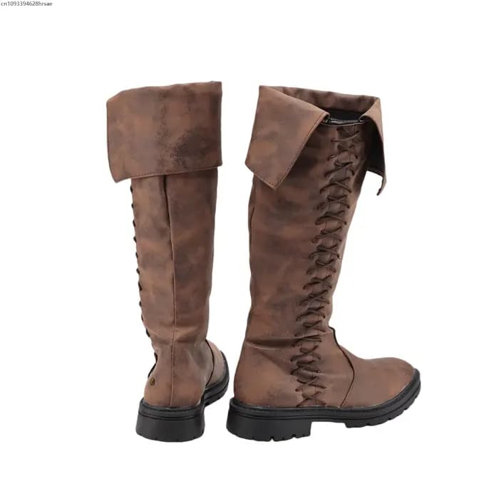 Bottes médiévales rétro pour hommes