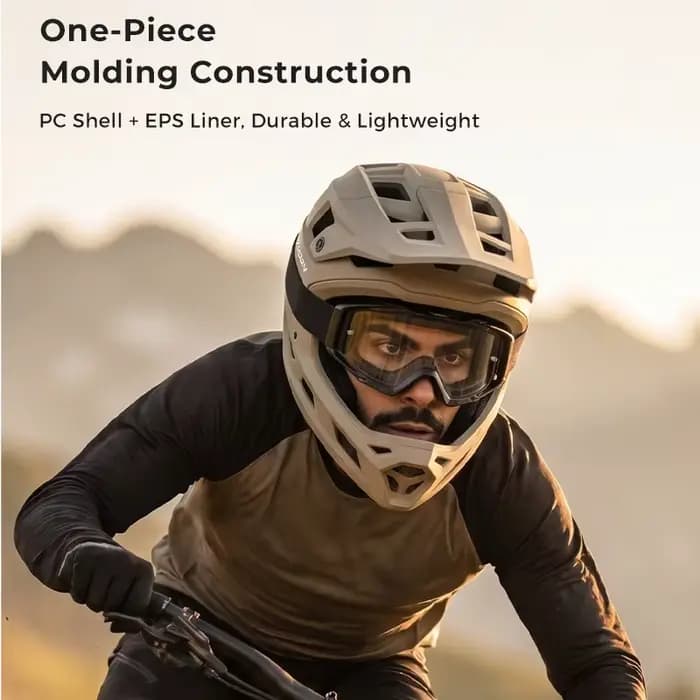 Casque de moto de montagne robuste