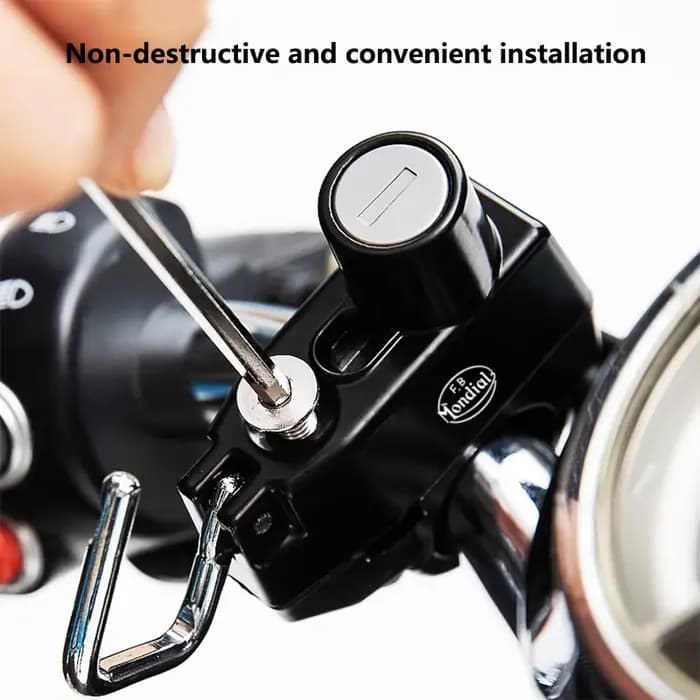 Serrure antivol pour casque de moto