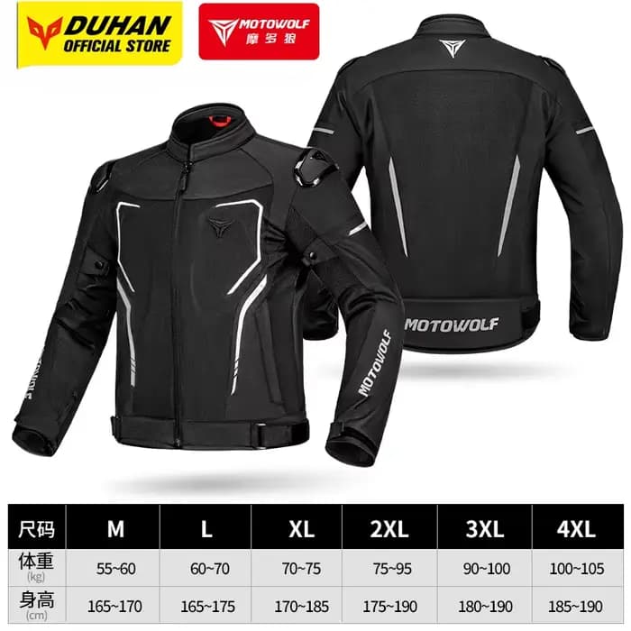 Veste de moto d'été respirante