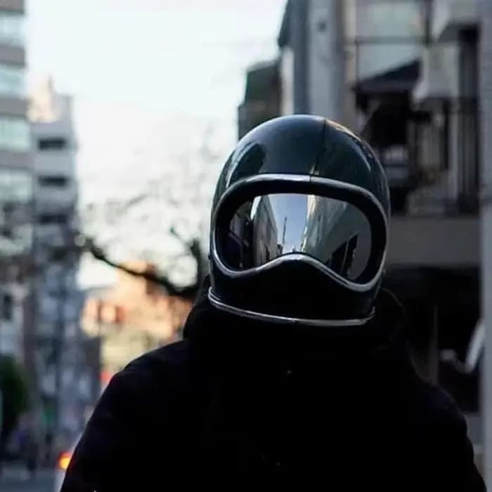 Casque de Moto chaud coque en fibre de verre
