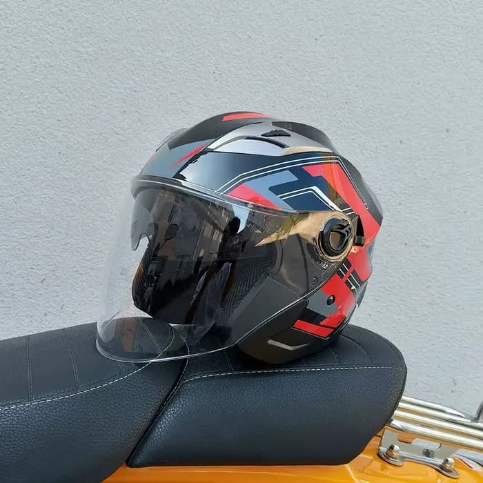 Sécurité quatre saisons mode 3/4 casque ouvert