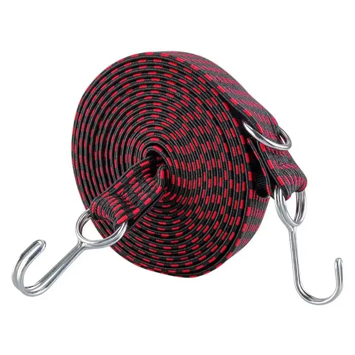 Crochets de corde de bagages en caoutchouc élastiques pour moto