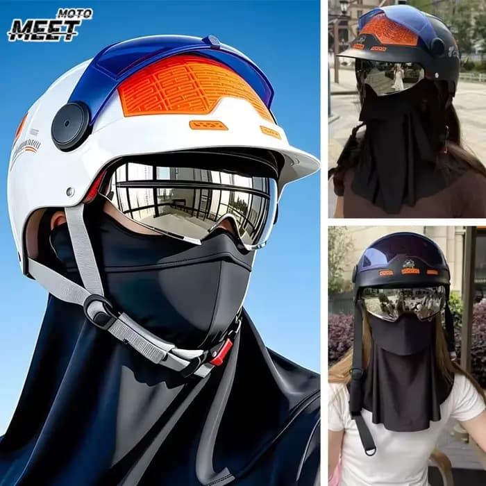 Casque de moto pour hommes