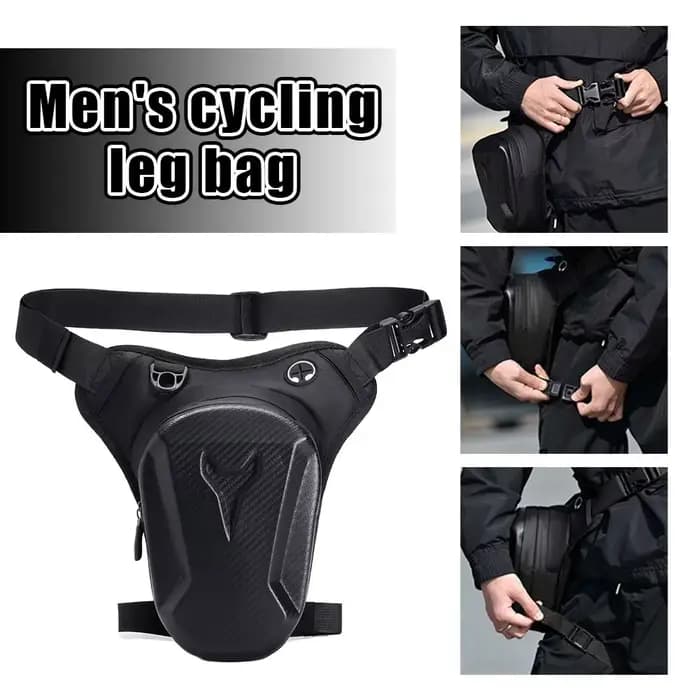 Sacoche de jambe imperméable pour moto