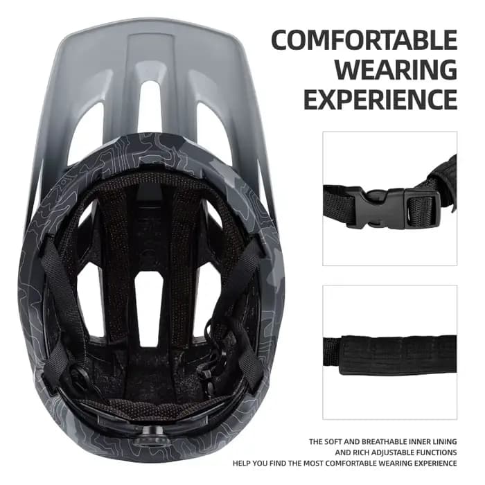 BATFOX VTT casque absorbant les chocs léger tout-terrain unisexe adulte