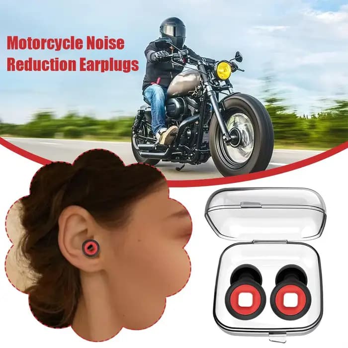 Bouchons d'oreilles Anti-bruit pour moto