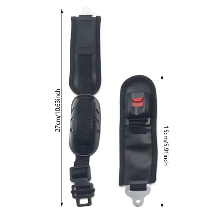 Stabilisateur de mentonnière pour casque de moto