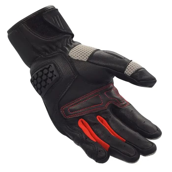 Gants de moto en cuir pour écran tactile